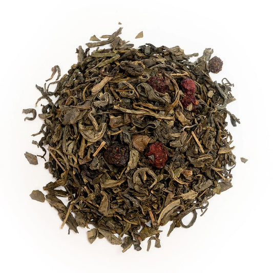 Zielona herbata z jagodami i marakują China (Chinese Dragon). 100g