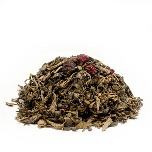 Zielona herbata z jagodami i marakują China (Chinese Dragon). 100g