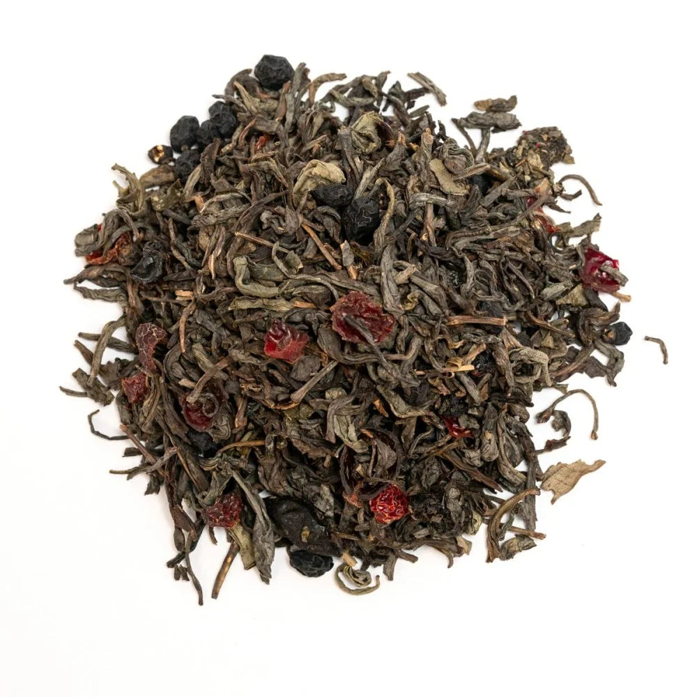 Zielona herbata żurawinowa China (Chinese Dragon). 100g