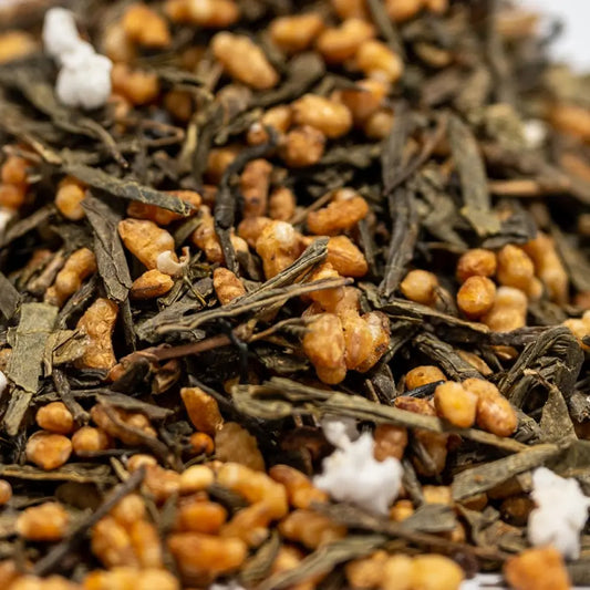 Genmaicha Special japońska zielona herbata (końcówki i pąki). 100 g