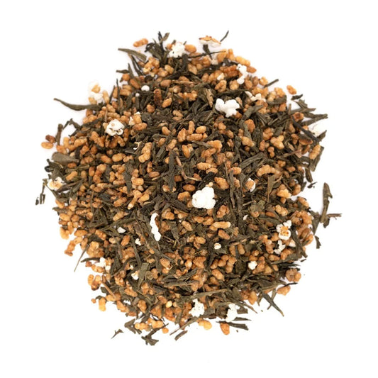 Genmaicha Special japońska zielona herbata (końcówki i pąki). 100 g