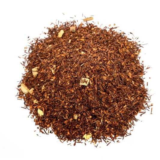 Rooibos Karmel i Wanilia – Słodka i Relaksująca Czerwona Herbata. 100 g
