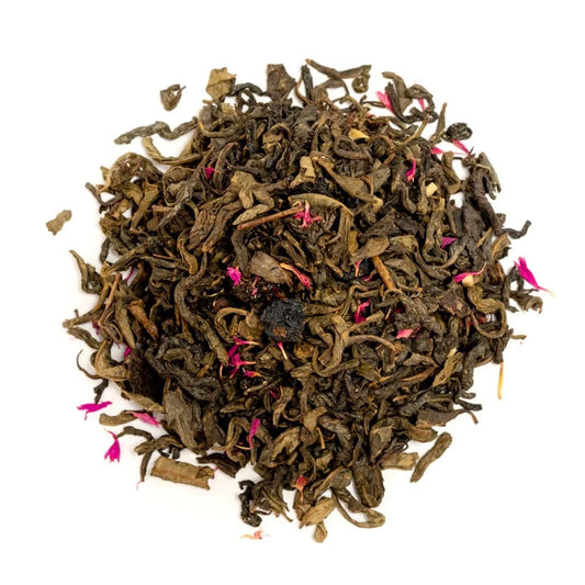 Maraschino i gorzka herbata migdałowa zielona Chiny (Chinese Dragon). 100 g
