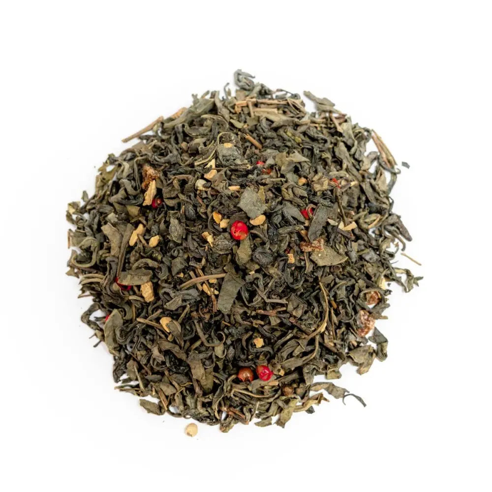Zielona herbata z chutneyem brzoskwiniowym China (Chinese Dragon). 100g