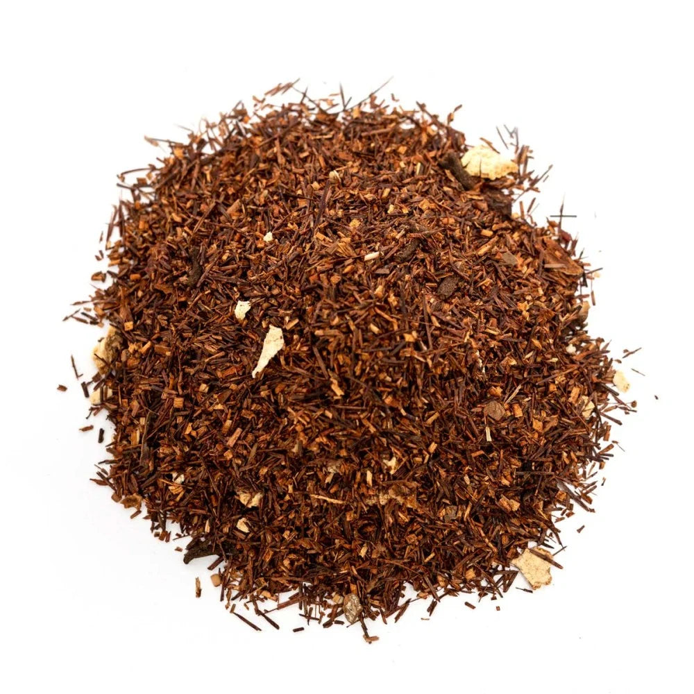 Rooibos Pomarańcza i Przyprawy – Gorący Napój Bez Kofeiny. 100 g