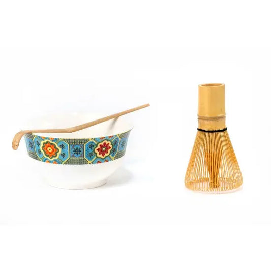 Zestaw do matchy - jasnoniebieski.