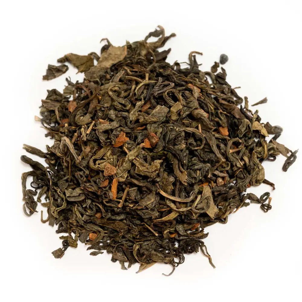 Zielona herbata Chinese Dragon o smaku wanilii i cynamonu. 100 g