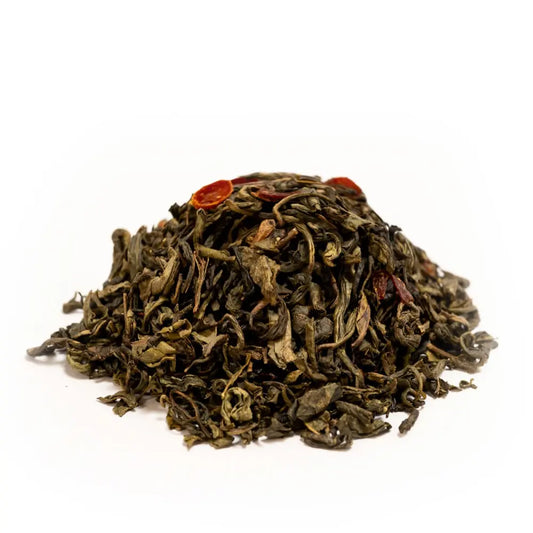Jeżyna Borówka Chińska zielona herbata (Chinese Dragon). 100g